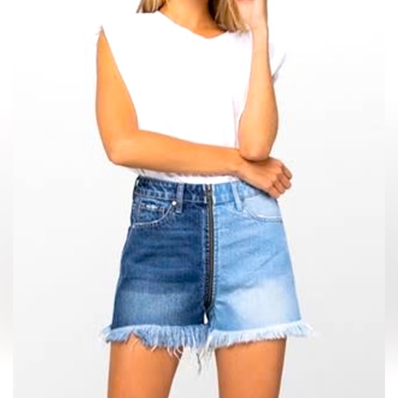 insane zone Pants - NWT Insane Zone two tone zip shorts size small